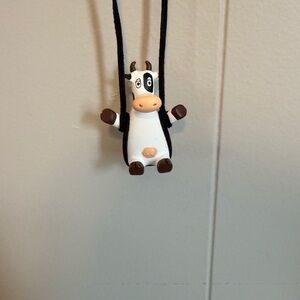 Cow that hangs from car mirror